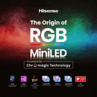 Hisense 65" 65UR8DS 16:9 4K Ultra HD RGB Mini LED Smart TV