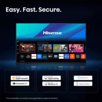 Hisense 65" 65UR8DS 16:9 4K Ultra HD RGB Mini LED Smart TV