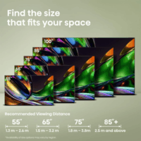 Hisense 65" 65UR8DS 16:9 4K Ultra HD RGB Mini LED Smart TV