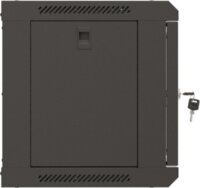 Lanberg 19" Fali Rack Szekrény 6U 540x350mm - Fekete