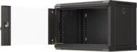 Lanberg 19" Fali Rack Szekrény 6U 540x350mm - Fekete