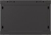 Lanberg 19" Fali Rack Szekrény 6U 540x350mm - Fekete