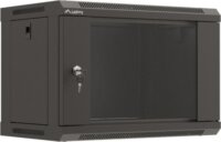 Lanberg 19" Fali Rack Szekrény 6U 540x350mm - Fekete
