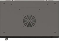 Lanberg 19" Fali Rack Szekrény 6U 540x350mm - Fekete