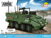 COBI 2635 Stryker M1126 ICV 661 Darabos Építőjáték