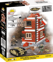Cobi 2680 Goliath Lánctalpas Akna Varsói Felkelés 311 Darabos Építőjáték