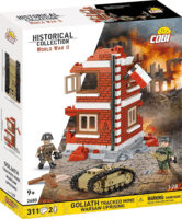 Cobi 2680 Goliath Lánctalpas Akna Varsói Felkelés 311 Darabos Építőjáték