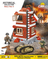Cobi 2680 Goliath Lánctalpas Akna Varsói Felkelés 311 Darabos Építőjáték