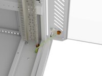 Lanberg 19" Szabadon Álló Rack Szekrény 42U 600x1000mm - Szürke