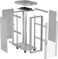 Lanberg 19" Szabadon Álló Rack Szekrény 42U 600x1000mm - Szürke