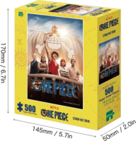 EPOCH 5282A One Piece Szalmakalapos Csapat 500 Darabos Puzzle