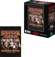Epoch 3261F Stranger Things Hawkins Hősei 1000 Darabos Puzzle