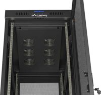 Lanberg 19" Szabadon Álló Rack Szekrény 42U 600x1000mm - Fekete