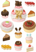 Epoch Sylvanian Families Falusi Cukrászda 30+ Kiegészítővel