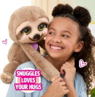 Just Play FurReal Mosolygó Lajhár Interaktív Plüssfigura 26 Cm