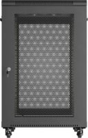 Lanberg 19" Szabadon Álló Rack Szekrény 18U 600x800mm - Fekete