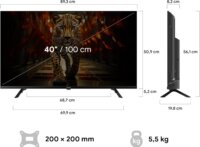 DYON 40" Ultimax 40F-TI 16:9 FullHD LED Smart Android TV