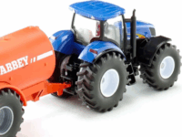 Siku New Holland Traktor Tankkal 1:50 - Kék / Narancssárga