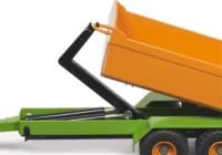 Siku Fendt Traktor Billenő Pótkocsival 1:50 - Zöld