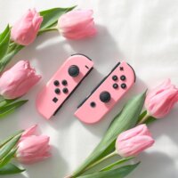 Nintendo Joy-Con 2 darabos Kontroller Gamepad (Nintendo Switch) - Pasztellrózsaszín