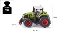 SIKU 3280 Farmer Claas Axion 950 Traktor 1:32 - Zöld