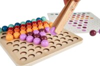 Eichhorn Montessori Gyöngyválogató Finommotorika Oktató és Készségfejlesztő Játék