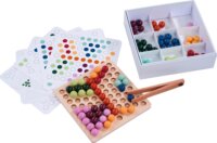 Eichhorn Montessori Gyöngyválogató Finommotorika Oktató és Készségfejlesztő Játék