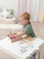 Eichhorn Montessori Gyöngyválogató Finommotorika Oktató és Készségfejlesztő Játék