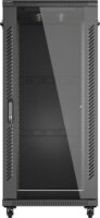 Lanberg 19" Szabadon Álló Rack Szekrény 27U 600x1000mm - Fekete