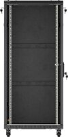 Lanberg 19" Szabadon Álló Rack Szekrény 27U 600x1000mm - Fekete