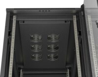 Lanberg 19" Szabadon Álló Rack Szekrény 27U 600x1000mm - Fekete