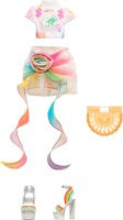 MGA Entertainment Rainbow High Style Icons - Amaya Baba Fodros Ruhában