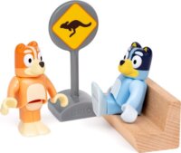 BRIO World Bluey Személyvonat Bluey és Bingo Figurákkal - Kék
