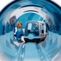BRIO World Űr Vasút 56 Darabos Játékkészlet - Kék