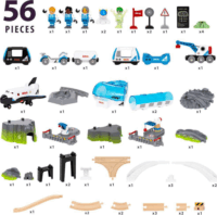 BRIO World Űr Vasút 56 Darabos Játékkészlet - Kék