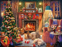 Ravensburger Karácsony Estéje 1500 Darabos Puzzle