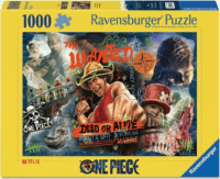 Ravensburger One Piece - Kaland Vár! 1000 Darabos Puzzle