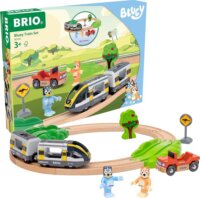 Brio World Bluey és Bingo Vasútkészlet Vonattal - Kék