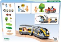 Brio World Bluey és Bingo Vasútkészlet Vonattal - Kék