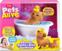 ZURU Pets Alive Mama Kapibara És Baba Meglepetés Plüssfigura 30 Cm