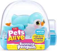 Zuru Pets Alive Úszó Pingvin Meglepetés Plüssfigura 20 cm