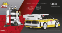 COBI 24668 Audi Sport Quattro S1 E2 Rally Legend 1985 229 Darabos Építőjáték