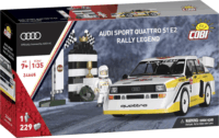 COBI 24668 Audi Sport Quattro S1 E2 Rally Legend 1985 229 Darabos Építőjáték