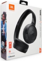 JBL Tune 520BT Bluetooth Fejhallgató Headset - Fekete