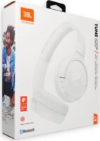 JBL Tune 520BT Bluetooth Fejhallgató Headset - Fehér