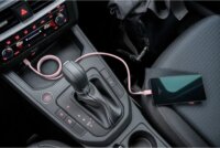 Ansmann 1700-0205 USB-C Apa - USB-C Apa Mágneses Szilikon Adat és Töltőkábel 1,2m - Rózsaszín