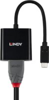 Lindy 43438 USB-C apa - HDMI anya 4K60 Átalakító Adapter - Fekete