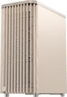 Asus PROART PA401 WOOD TG PWM Midi Torony Számítógépház + 2db 160mm ventilátor + 1db 120mm ventilátor - Beige