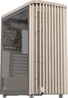 Asus PROART PA401 WOOD TG PWM Midi Torony Számítógépház + 2db 160mm ventilátor + 1db 120mm ventilátor - Beige