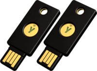 Yubico YubiKey 5 NFC USB-A Biztonsági Hardver Kulcs 2db - Fekete/Arany